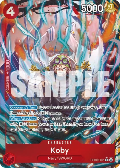 Koby (Alternate Art), Premium Booster -The Best- Vol. 2 PRB02-001