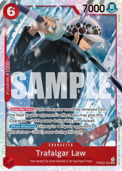 Trafalgar Law - PRB02-002, Premium Booster -The Best- Vol. 2 PRB02-002