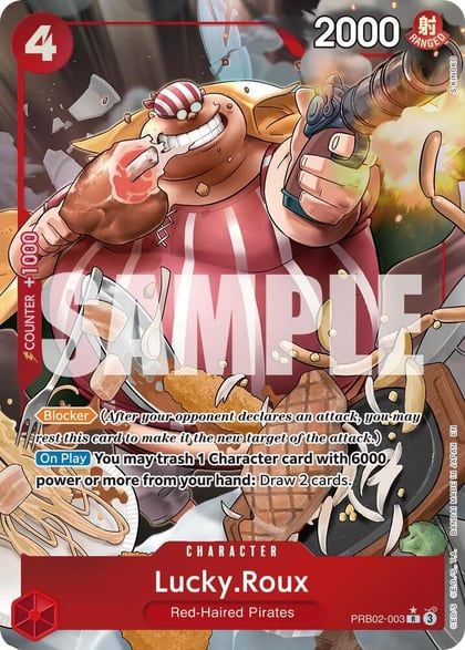 Lucky.Roux (Alternate Art), Premium Booster -The Best- Vol. 2 PRB02-003