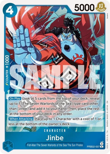 Jinbe - PRB02-007, Premium Booster -The Best- Vol. 2 PRB02-007