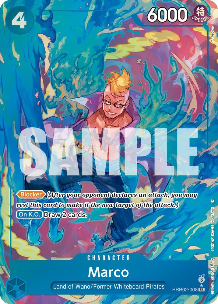 Marco (Alternate Art), Premium Booster -The Best- Vol. 2 PRB02-008