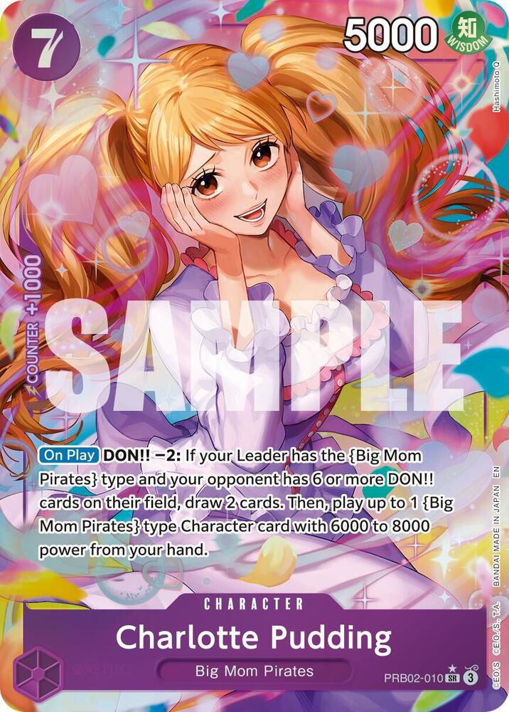 Charlotte Pudding - PRB02-010 (Alternate Art), Premium Booster -The Best- Vol. 2 PRB02-010