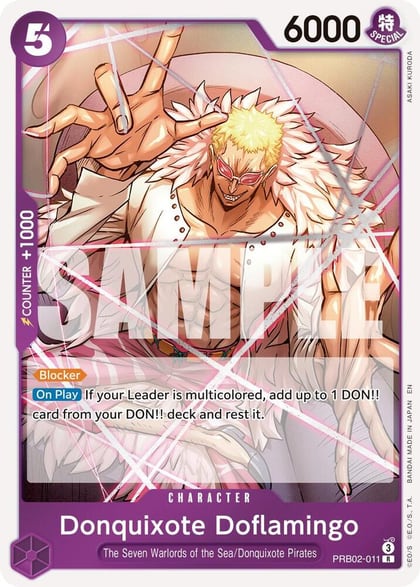Donquixote Doflamingo, Premium Booster -The Best- Vol. 2 PRB02-011