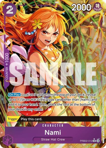 Nami (Alternate Art), Premium Booster -The Best- Vol. 2 PRB02-012