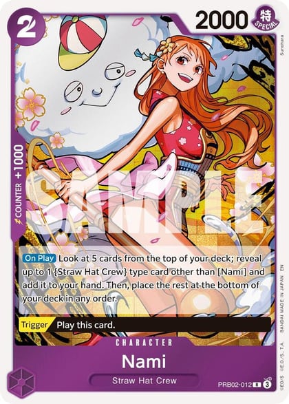 Nami, Premium Booster -The Best- Vol. 2 PRB02-012
