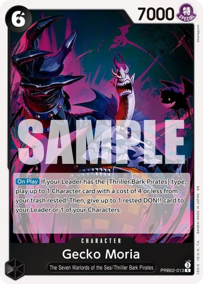 Gecko Moria, Premium Booster -The Best- Vol. 2 PRB02-013