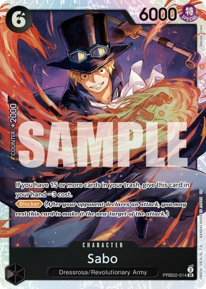 Sabo - PRB02-014, Premium Booster -The Best- Vol. 2 PRB02-014