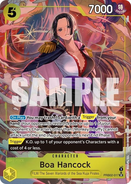 Boa Hancock (Alternate Art), Premium Booster -The Best- Vol. 2 PRB02-017