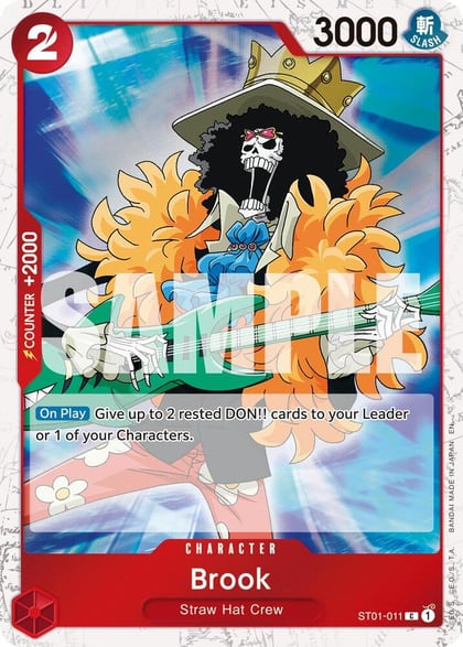 Brook - ST01-011 (Pirate Foil), Premium Booster -The Best- Vol. 2 ST01-011