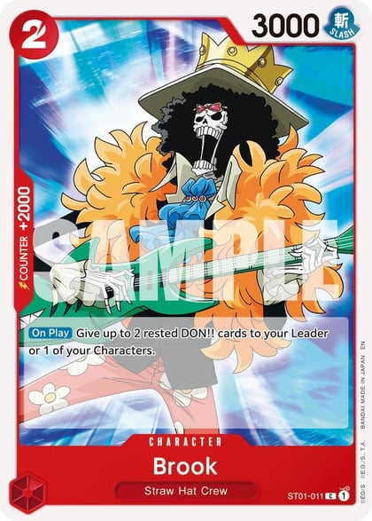 Brook - ST01-011 (Reprint), Premium Booster -The Best- Vol. 2 ST01-011