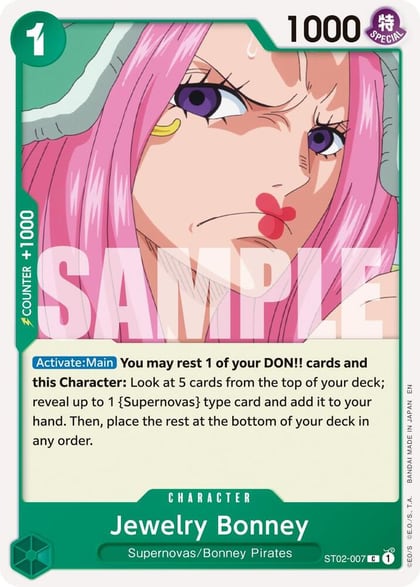 Jewelry Bonney - ST02-007 (Reprint), Premium Booster -The Best- Vol. 2 ST02-007