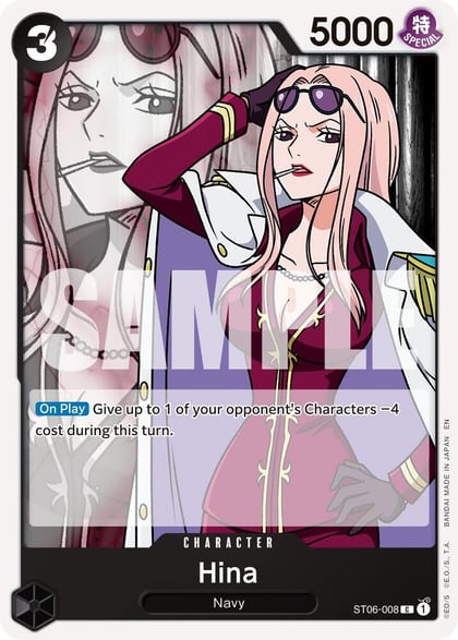 Hina (Reprint), Premium Booster -The Best- Vol. 2 ST06-008