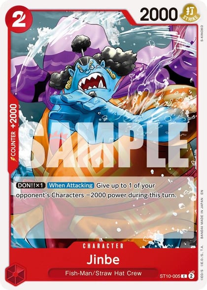 Jinbe - ST10-005 (Reprint), Premium Booster -The Best- Vol. 2 ST10-005