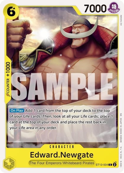 Edward.Newgate - ST13-004 (Reprint), Premium Booster -The Best- Vol. 2 ST13-004