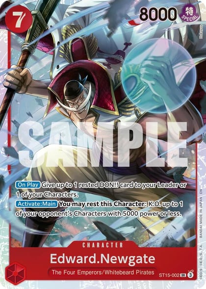 Edward.Newgate - ST15-002 (Reprint), Premium Booster -The Best- Vol. 2 ST15-002