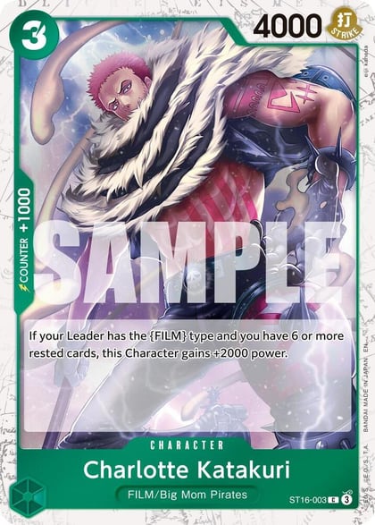 Charlotte Katakuri (Pirate Foil), Premium Booster -The Best- Vol. 2 ST16-003