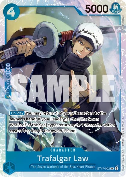Trafalgar Law - ST17-002 (Reprint), Premium Booster -The Best- Vol. 2 ST17-002