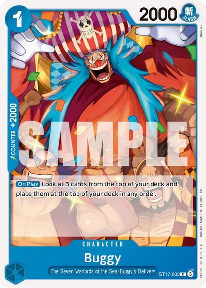 Buggy - ST17-003 (Reprint), Premium Booster -The Best- Vol. 2 ST17-003