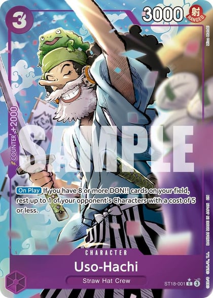 Uso-Hachi (Alternate Art), Premium Booster -The Best- Vol. 2 ST18-001