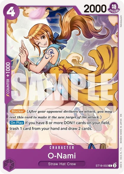 O-Nami (Reprint), Premium Booster -The Best- Vol. 2 ST18-002