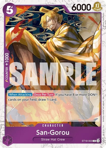 San-Gorou (Pirate Foil), Premium Booster -The Best- Vol. 2 ST18-003