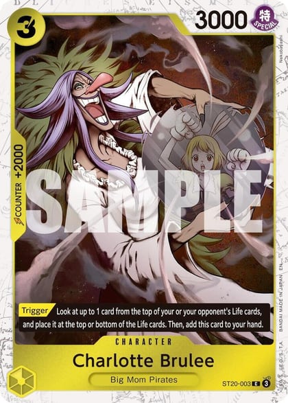 Charlotte Brulee (Pirate Foil), Premium Booster -The Best- Vol. 2 ST20-003