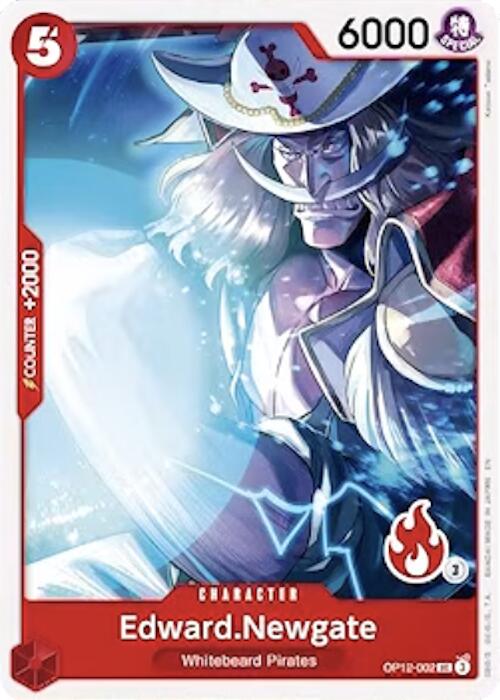 Edward.Newgate (OP12-002) (Ace Deck), Set Sail Deck Set OP12-002