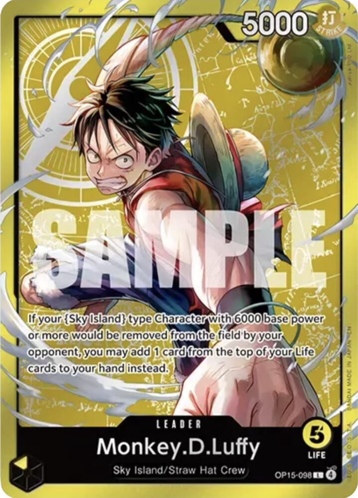 Monkey.D.Luffy (OP15-098) (Luffy Deck), Set Sail Deck Set OP15-098