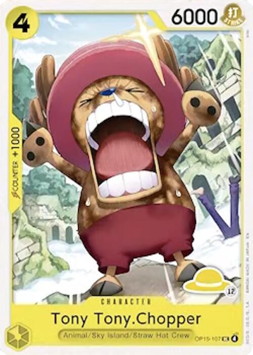Tony Tony.Chopper (Luffy Deck), Set Sail Deck Set OP15-107