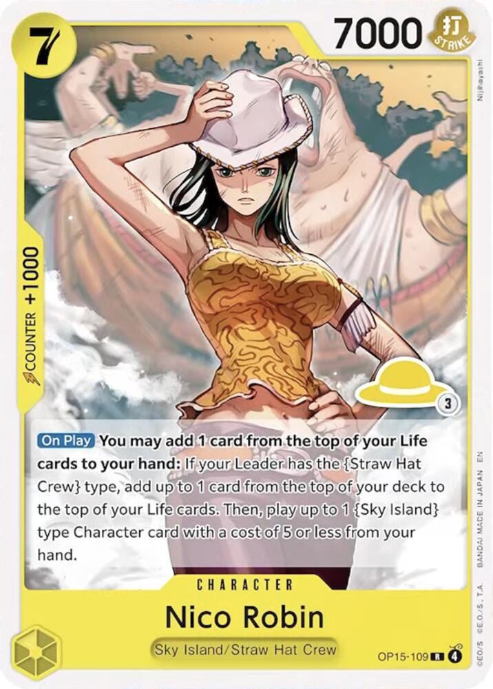 Nico Robin (Luffy Deck), Set Sail Deck Set OP15-109