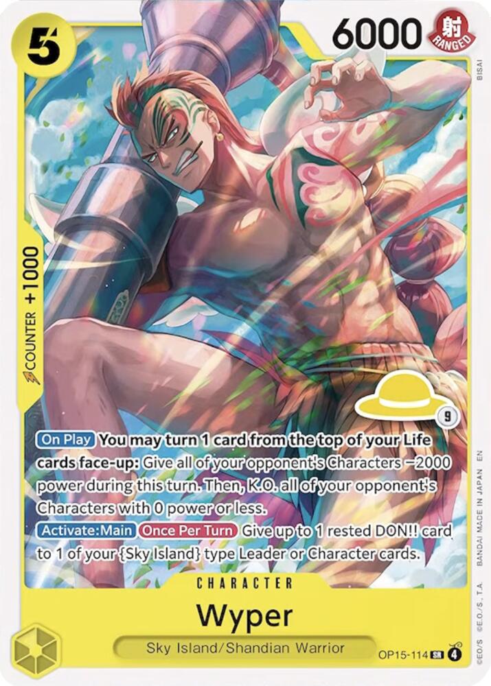 Wyper (Luffy Deck), Set Sail Deck Set OP15-114