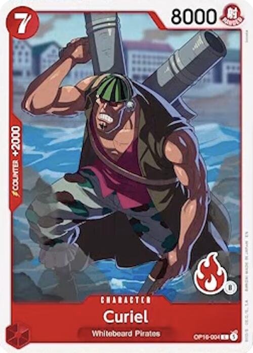 Curiel (Ace Deck), Set Sail Deck Set OP16-004