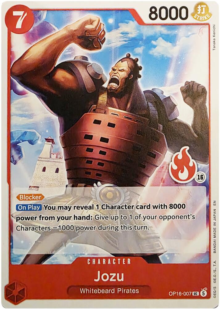 Jozu (Ace Deck), Set Sail Deck Set OP16-007