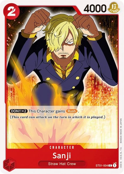 Sanji, Starter Deck 1: Straw Hat Crew ST01-004