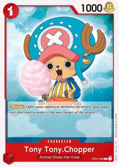 Tony Tony.Chopper, Starter Deck 1: Straw Hat Crew ST01-006