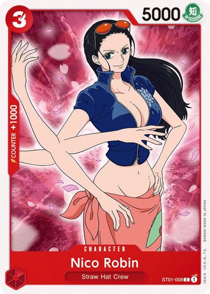 Nico Robin, Starter Deck 1: Straw Hat Crew ST01-008