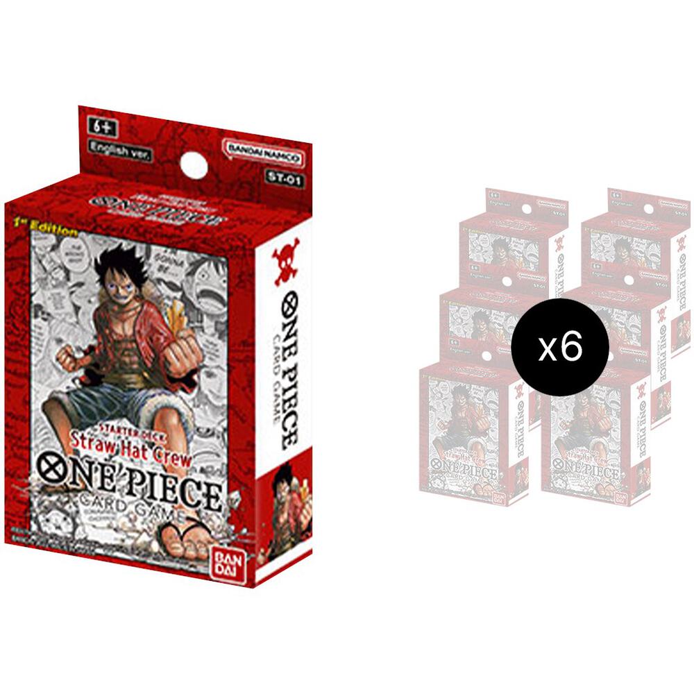 Super Pre-Release Starter Deck 1: Straw Hat Crew Display, Super Pre-Release Starter Deck 1: Straw Hat Crew P409743