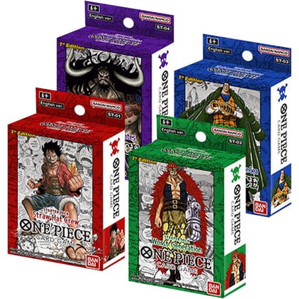 Super Pre-Release Starter Decks 1-4 [Set of 4], Super Pre-Release Starter Deck 1: Straw Hat Crew P411372
