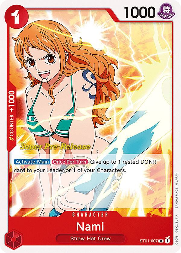 Nami, Super Pre-Release Starter Deck 1: Straw Hat Crew ST01-007