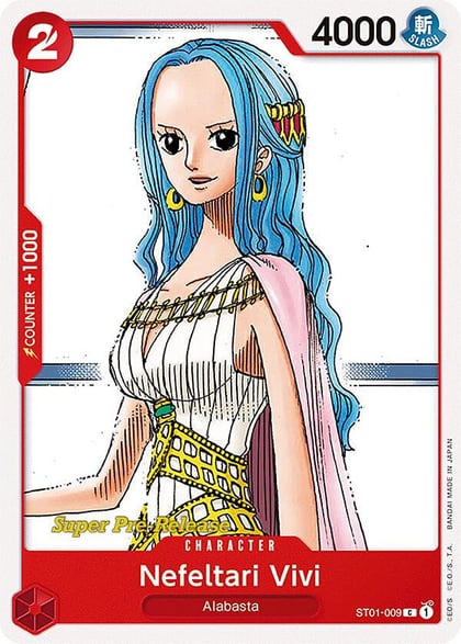 Nefeltari Vivi, Super Pre-Release Starter Deck 1: Straw Hat Crew ST01-009