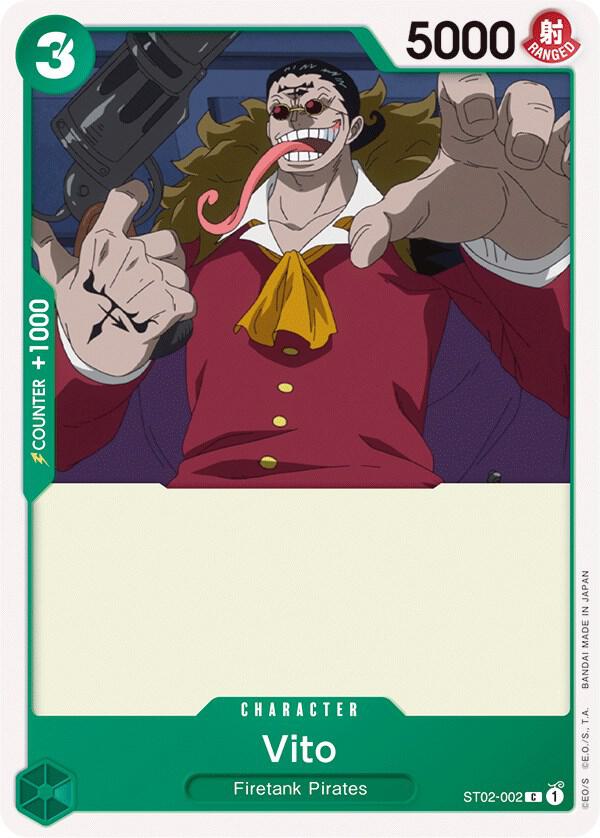 Vito, Starter Deck 2: Worst Generation ST02-002