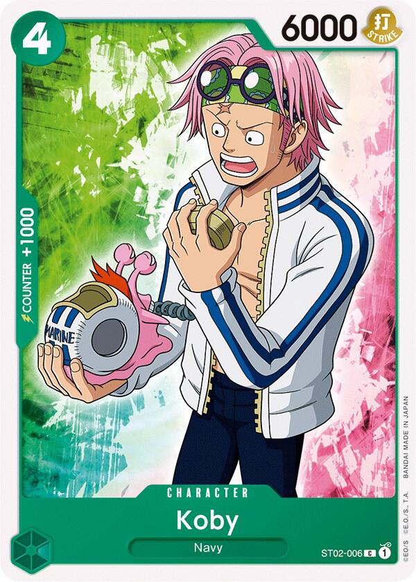 Koby, Starter Deck 2: Worst Generation ST02-006