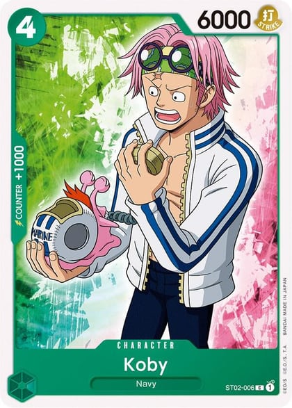 Koby, Starter Deck 2: Worst Generation ST02-006