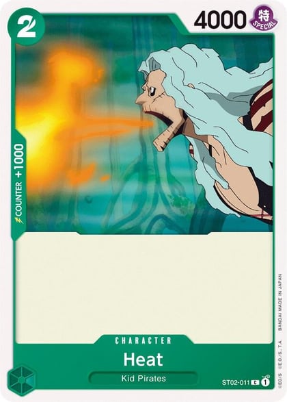 Heat, Starter Deck 2: Worst Generation ST02-011