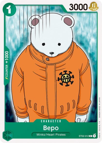 Bepo, Starter Deck 2: Worst Generation ST02-012