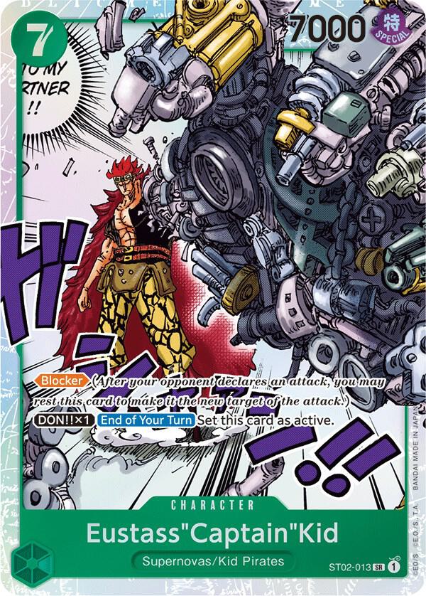 Eustass"Captain"Kid (013), Starter Deck 2: Worst Generation ST02-013