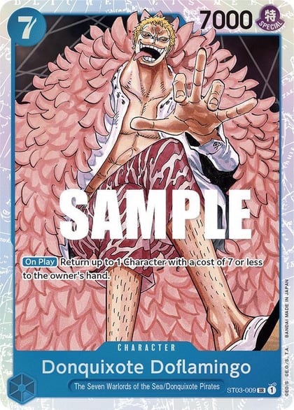 Donquixote Doflamingo, Starter Deck 3: The Seven Warlords of The Sea ST03-009