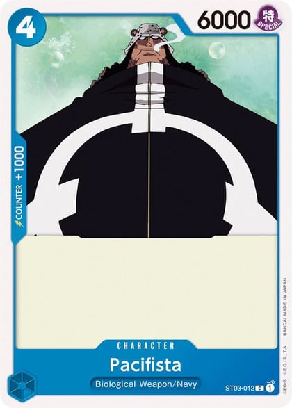 Pacifista, Starter Deck 3: The Seven Warlords of The Sea ST03-012