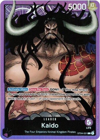 Kaido (001), Starter Deck 4: Animal Kingdom Pirates ST04-001