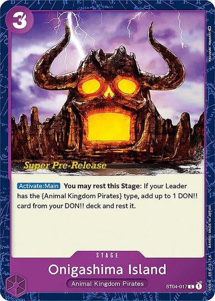 Onigashima Island, Super Pre-Release Starter Deck 4: Animal Kingdom Pirates ST04-017